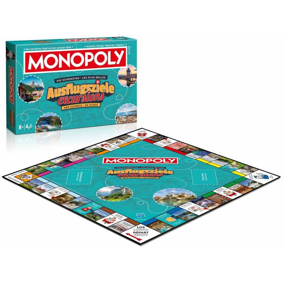 Hasbro  Monopoly Le più belle mete escursionistiche della Svizzera 