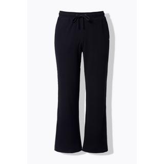 Ulla Popken Pantalon de jogging large Ottoman taille élastique réfléchissant  