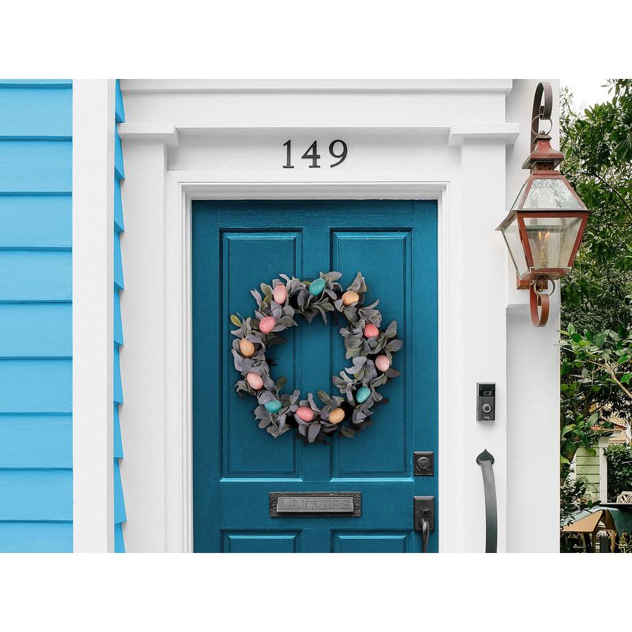 Beliani Dekokranz aus Kunststoff Klassisch LAJARES  