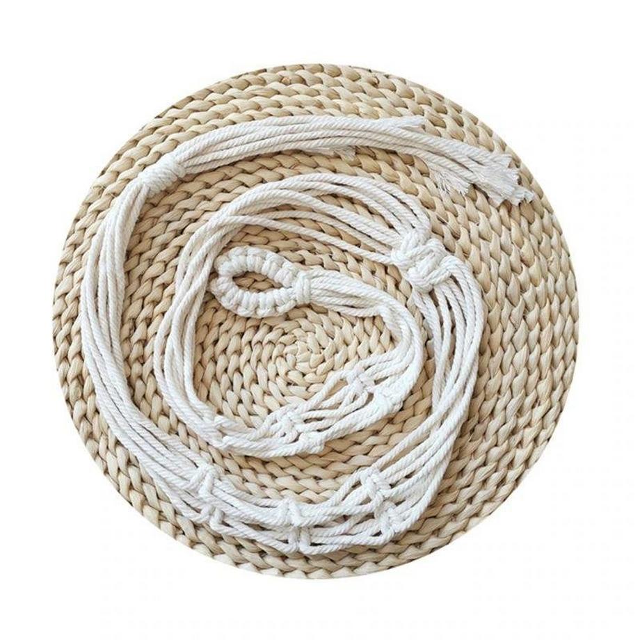 Northio Cintre à chapeau - style macramé - place pour 2 chapeaux  