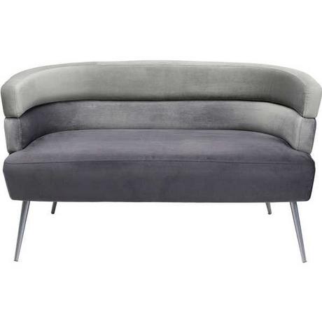 KARE Design Sofa Sandwich Grau  