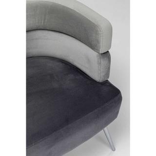 KARE Design Sofa Sandwich Grau  