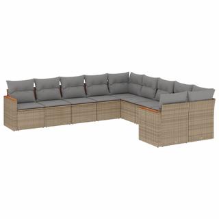 VidaXL Garten sofagarnitur poly-rattan  