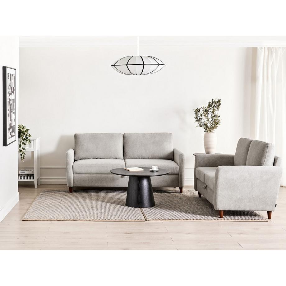 Beliani Wohnzimmer Set aus Stoff  MARE  