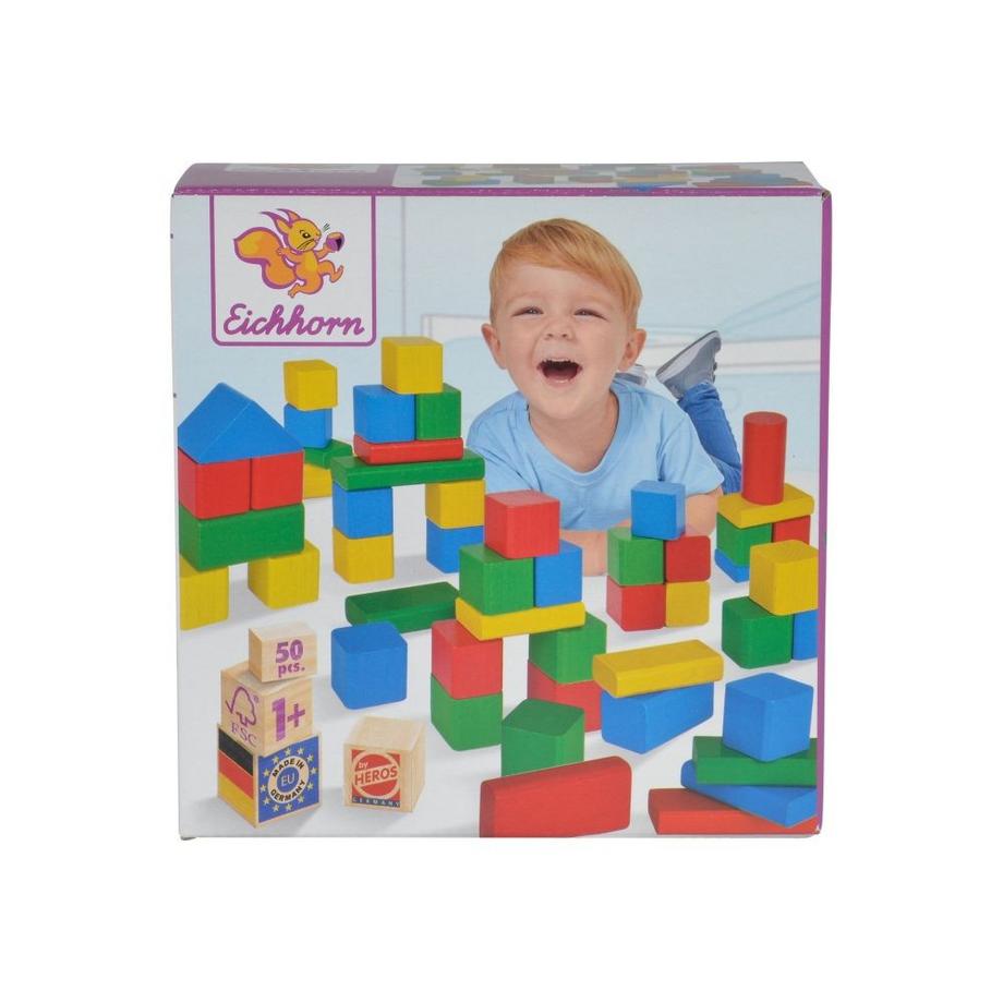 Holzbausteine (50Teile)