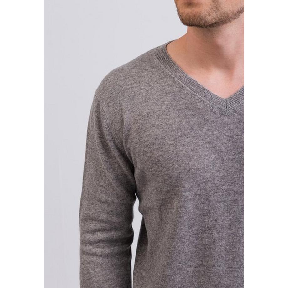 CASH-MERE.CH Kaschmir V-Ausschnitt Pullover  