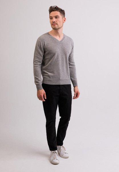 CASH-MERE.CH  Kaschmir V-Ausschnitt Pullover 