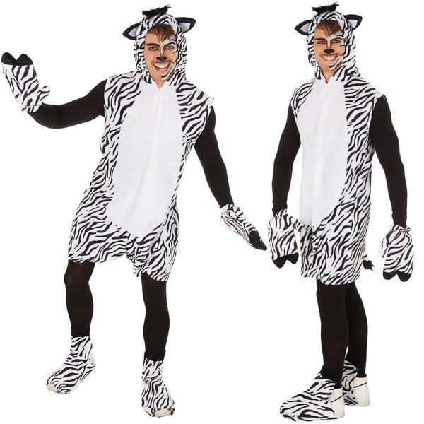 Tectake  Costume da zebra 