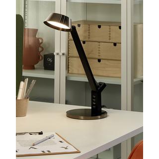 Beliani Lampe de bureau en Acier Moderne CHAMAELEON  