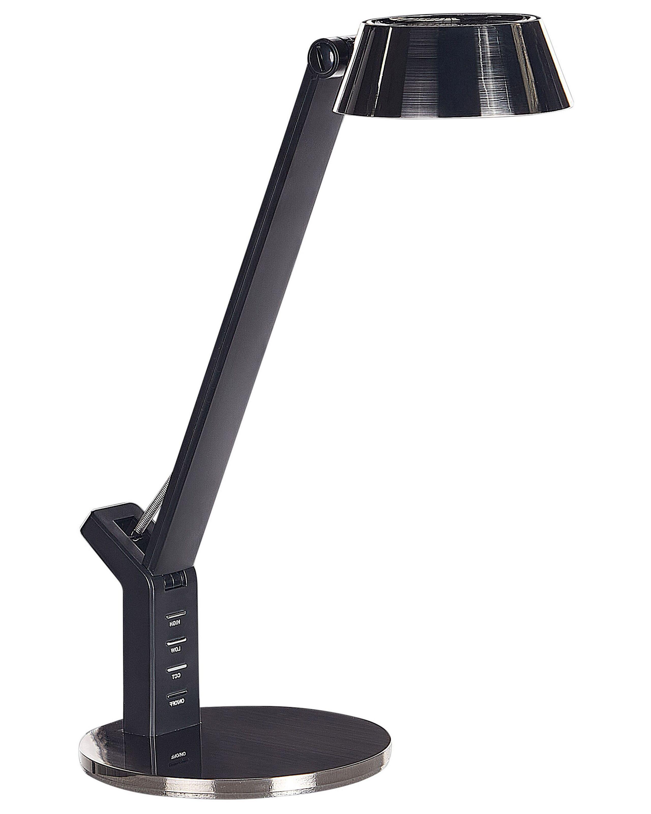 Beliani Lampe de bureau en Acier Moderne CHAMAELEON  