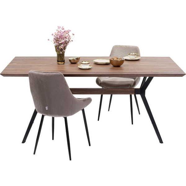 KARE Design Tavolo Downtown Walnut 180x90cm  