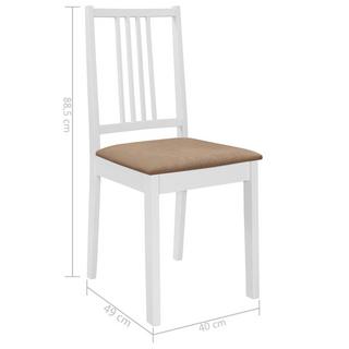 VidaXL Chaise de salle à manger bois  