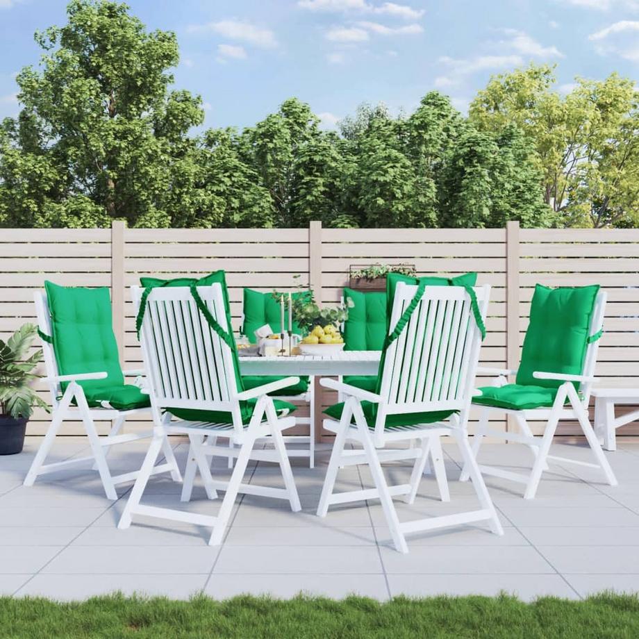VidaXL Gartenstuhlauflage für hochlehner gewebe  