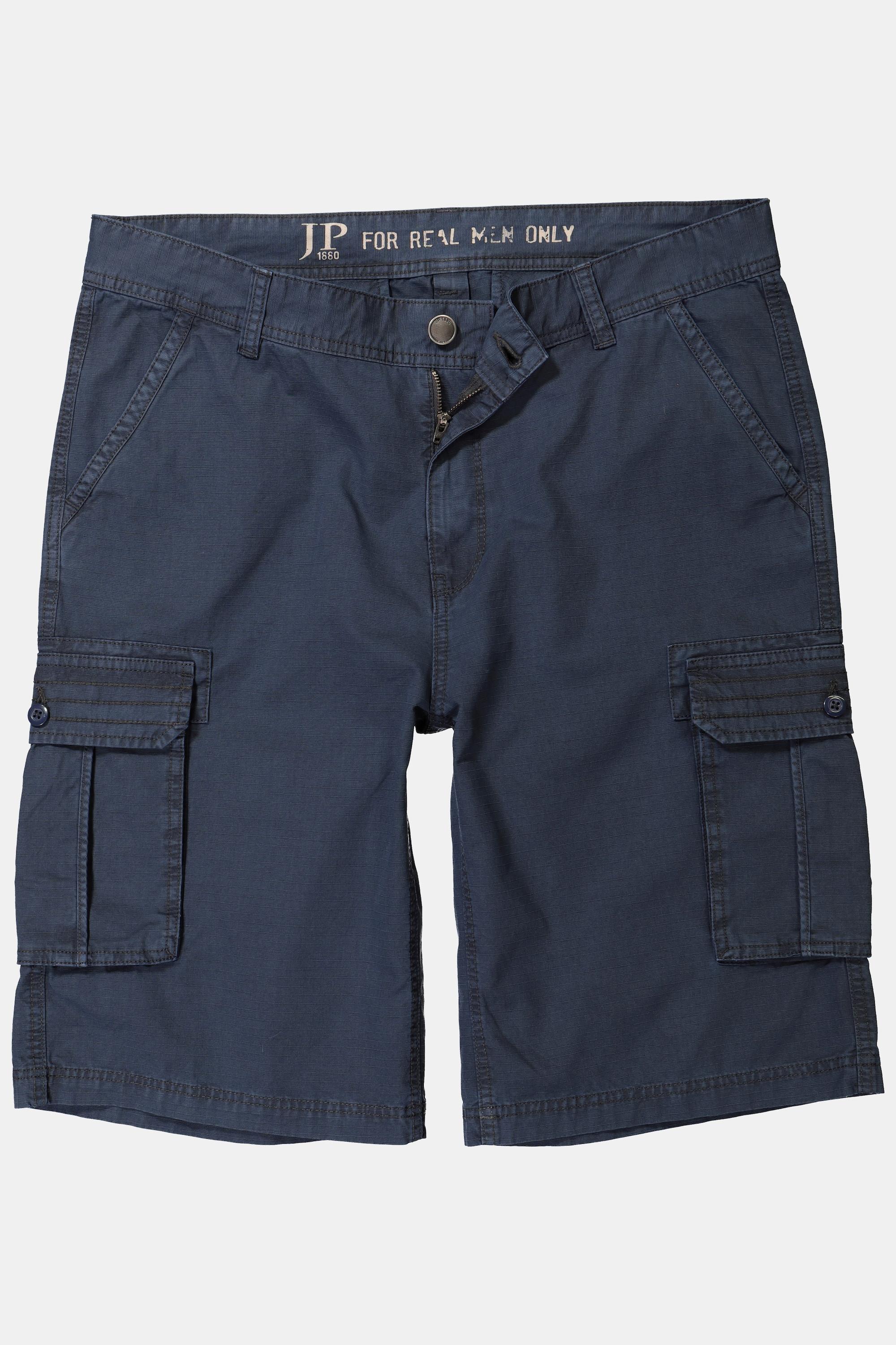 JP1880  Bermuda cargo, 6 poches, jambe droite 