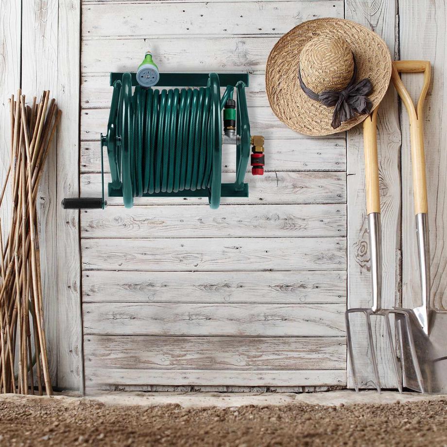 B2X  Schlauchaufroller für die Wand 