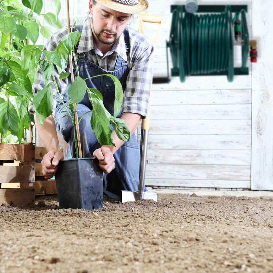 B2X  Schlauchaufroller für die Wand 