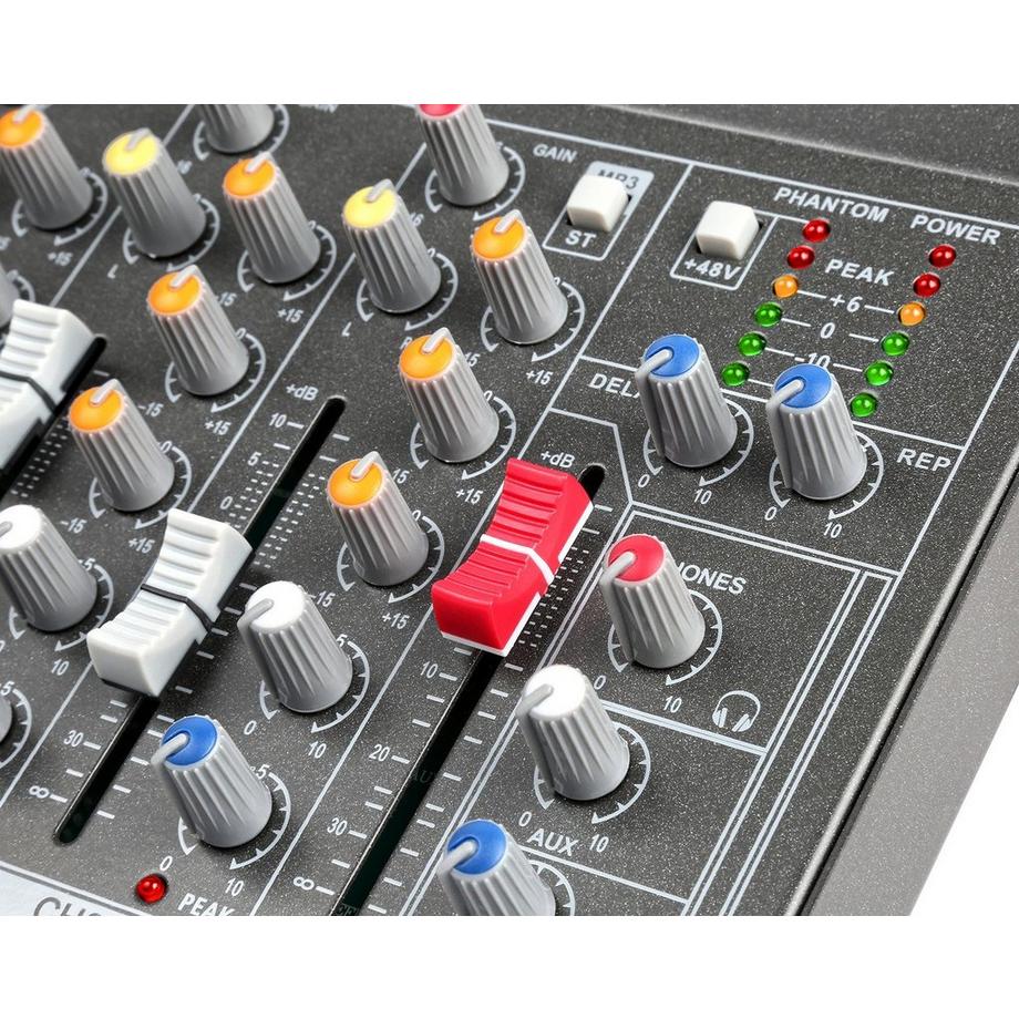Vonyx  VMM-F401 4-Kanal Mixer, MP3, Echo 