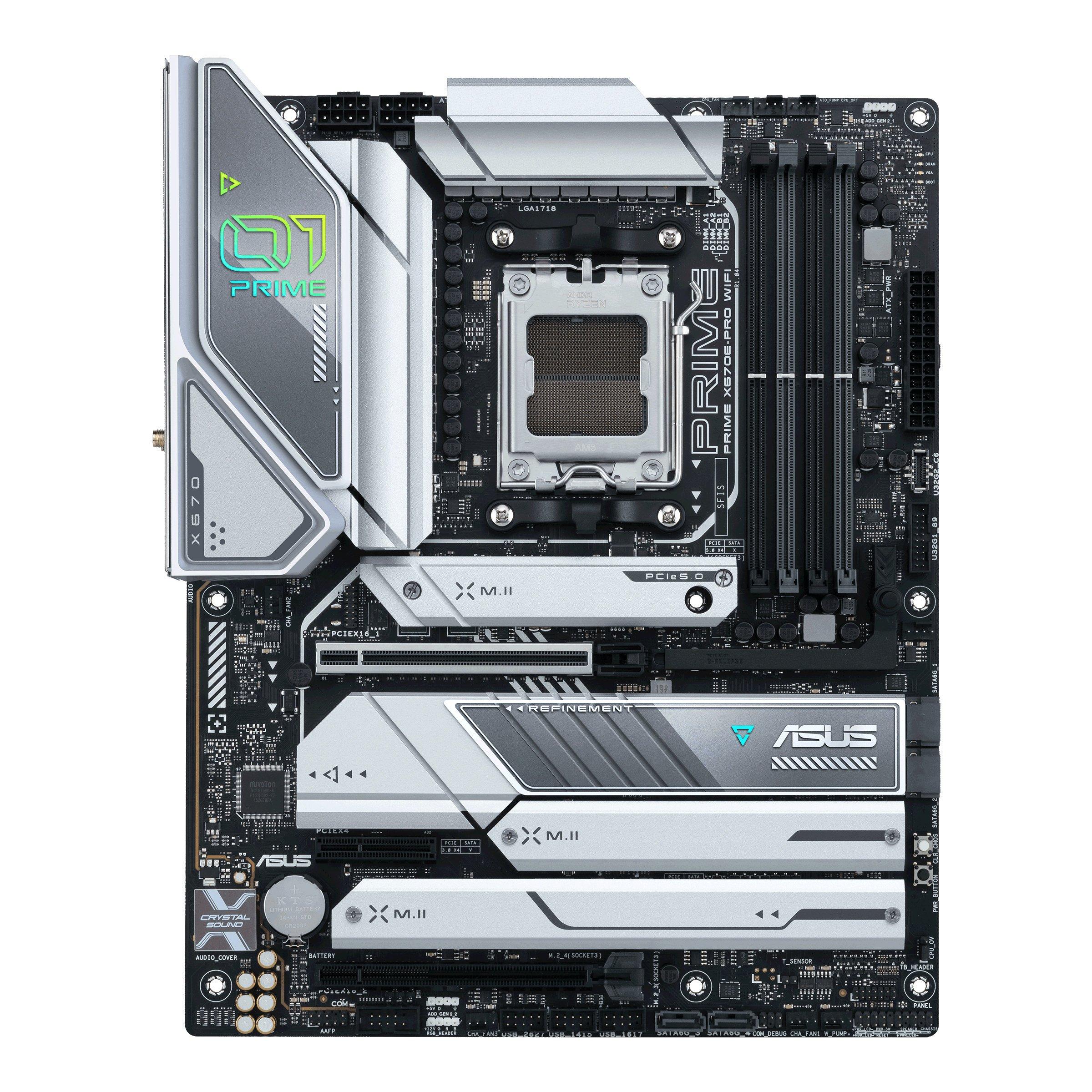 ASUS  PRIME X670E-PRO WIFI AMD X670 Sockel AM5 ATX 