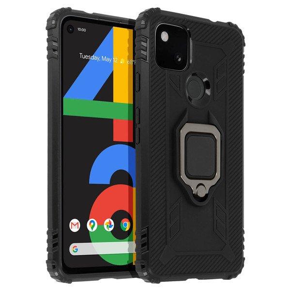 Avizar  Cover Antiurto Google Pixel 4A nero 