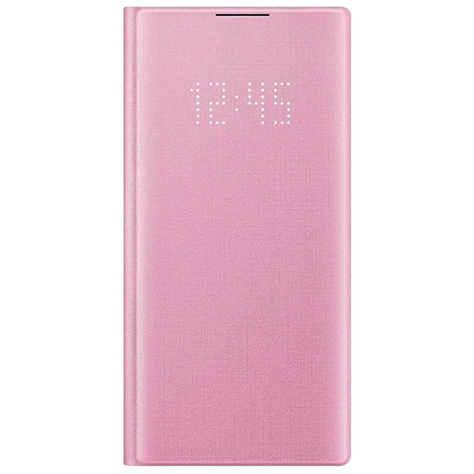 SAMSUNG  Custodia Galaxy Note 10 LED View rosa 
