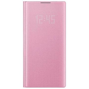 Custodia Galaxy Note 10 LED View rosa
