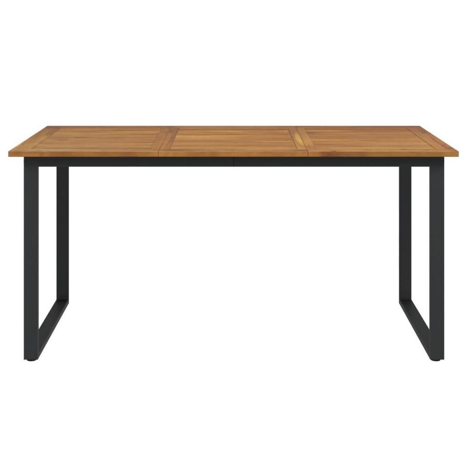 VidaXL Table de jardin bois d'acacia  