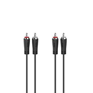 hama  HAMA Kabel Audio 2 Cinch-Stecker – 2 Cinch-Stecker 3,0 m 