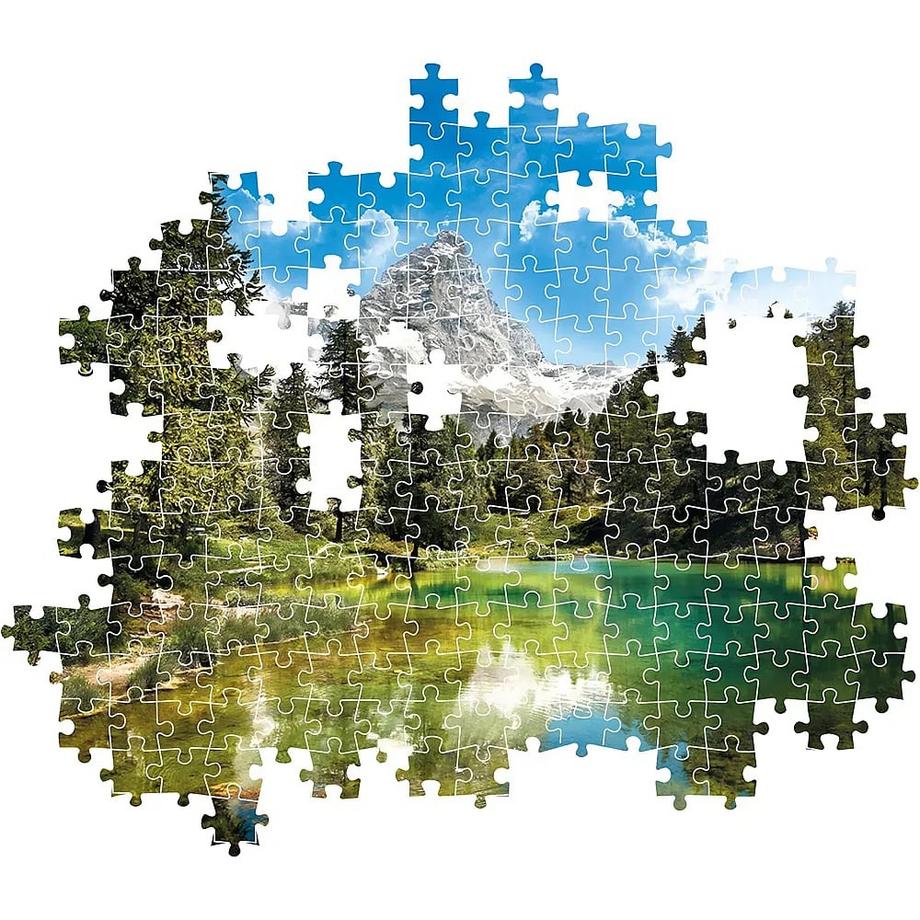 Clementoni  Puzzle Blauer See (1500Teile) 