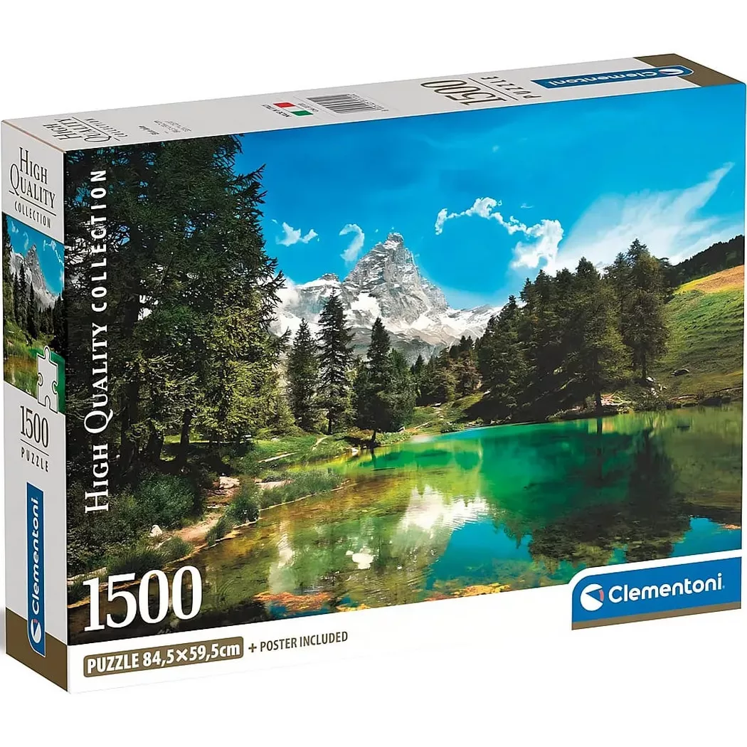 Clementoni High Quality Collection Compact 1500 pièces - Blue Lake