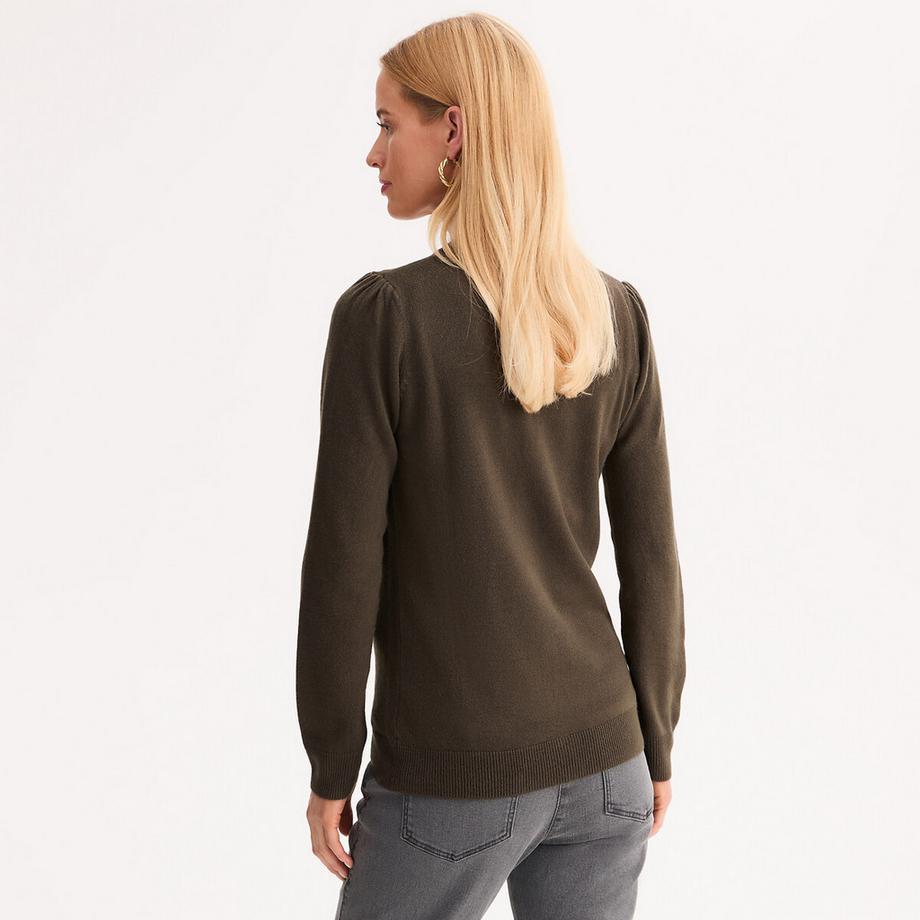 La Redoute Collections Cardigan Scollo a V in Maglia Fine  