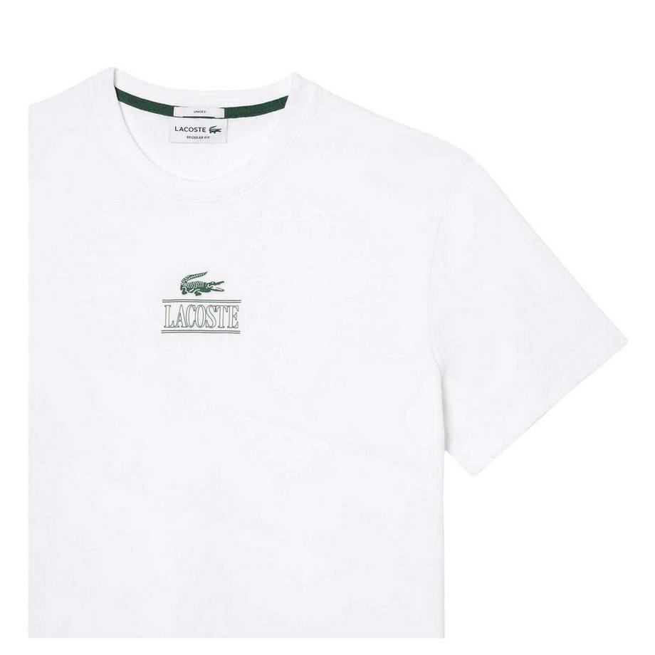 LACOSTE Regular Fit T-Shirt mit Gesticktem Logo  