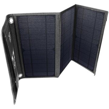 Caricatore solare pieghevole, 2x USB 21W