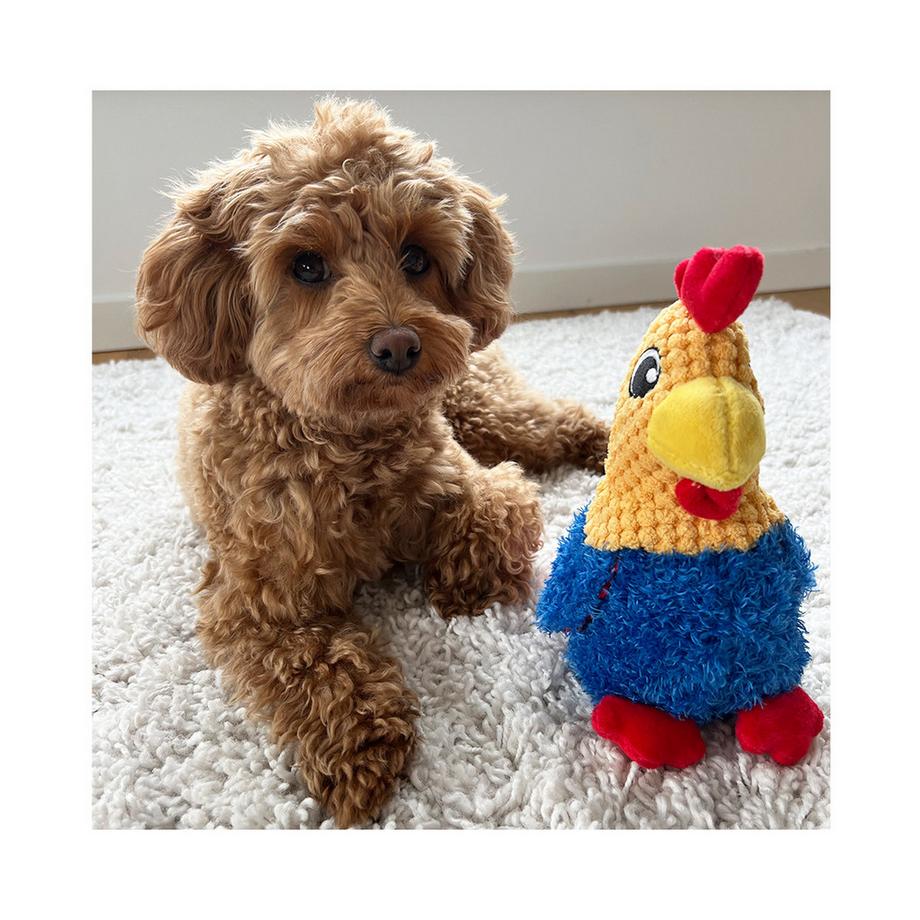 Flamingo  Plüschtier Hahn bunt 