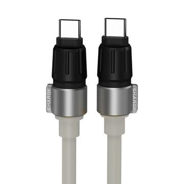 Shargeek USB-C sur C Phantom Blanc Kabel