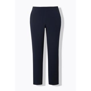 Ulla Popken  Pantalon ajusté en acétate haut de gamme, taille confortable 