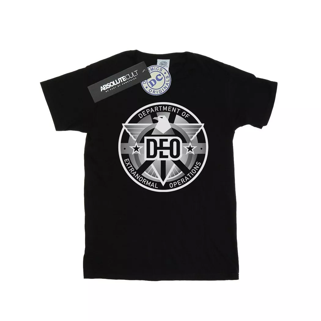 DC COMICS - TShirt, für Damen, Schwarz, Größe XL