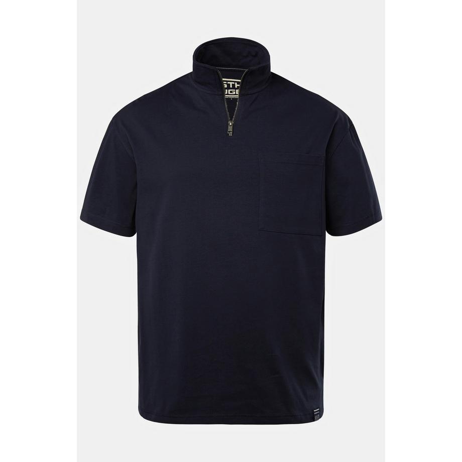 Sthuge Maglia Polo Mezze Maniche Zip  