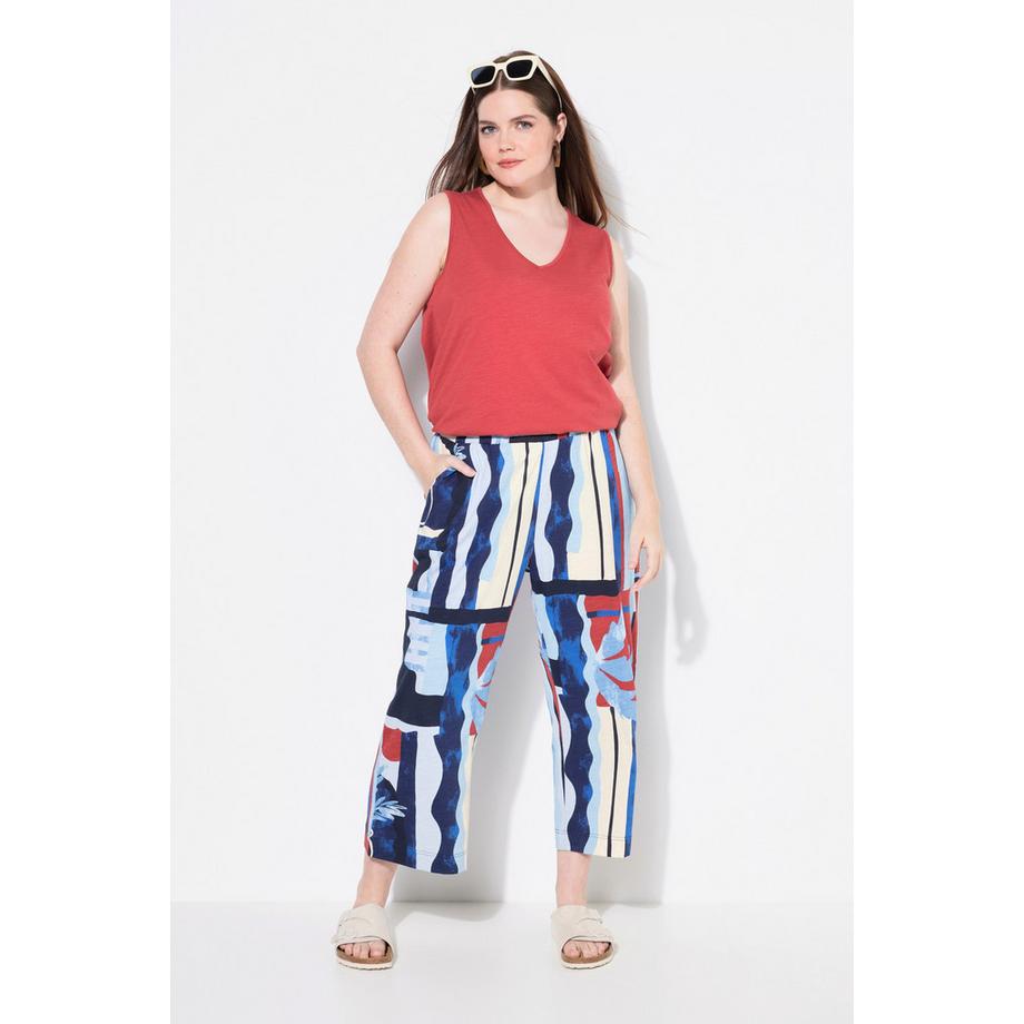 Ulla Popken Jersey Culotte Jambes Larges  