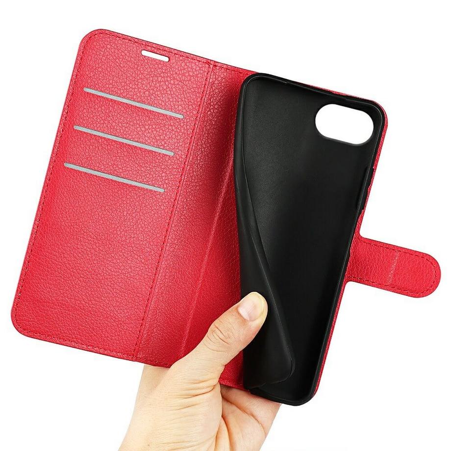 Cover-Discount  iPhone 16e - Leder Etui Hülle 