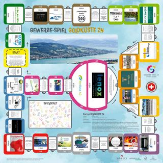 GEWERBE-SPIEL  Brettspiel GOLDKÜSTE ZH (Deutsch) 