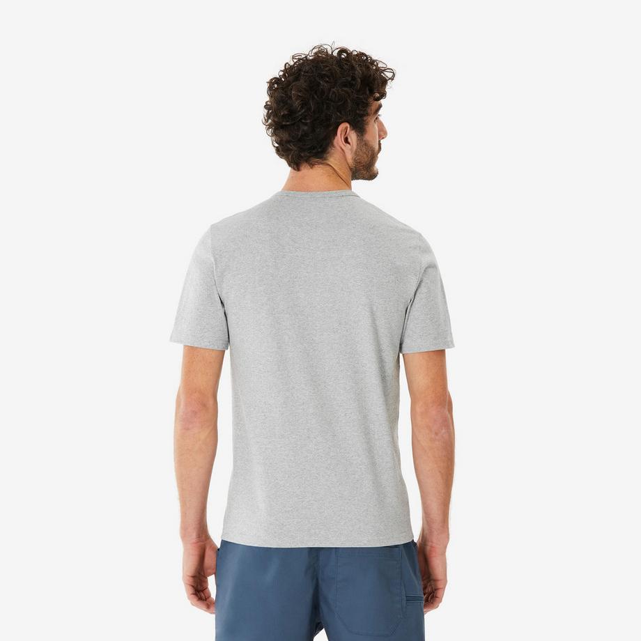 QUECHUA  Kurzarmshirt  Regular Fit Baumwolle 