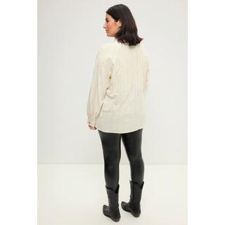 Studio Untold  Blusa dal taglio oversize con texture colorata, collo da camicia e maniche lunghe 