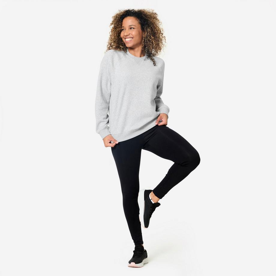 DOMYOS Fitness Polyester Sweatshirt  