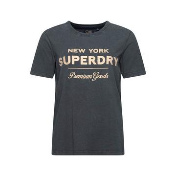 maglietta da uperdry luxe metallic