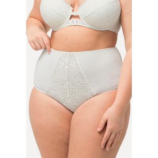 Ulla Popken  Culotte maxi taille haute avec empiècement en dentelle 