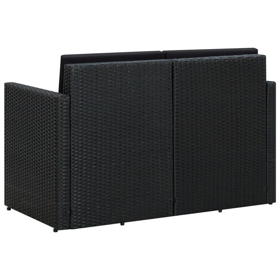 VidaXL Sofa poly-rattan  