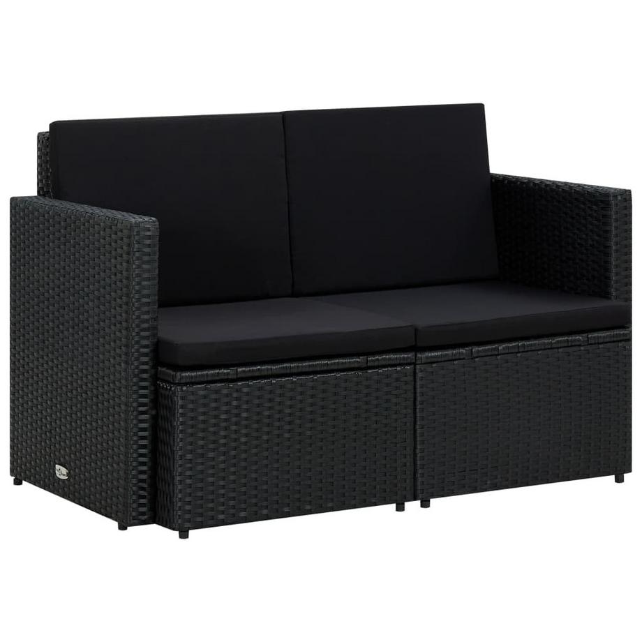Sofa poly-rattan