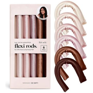 Bigoudis Heatless Curling 6 pièces