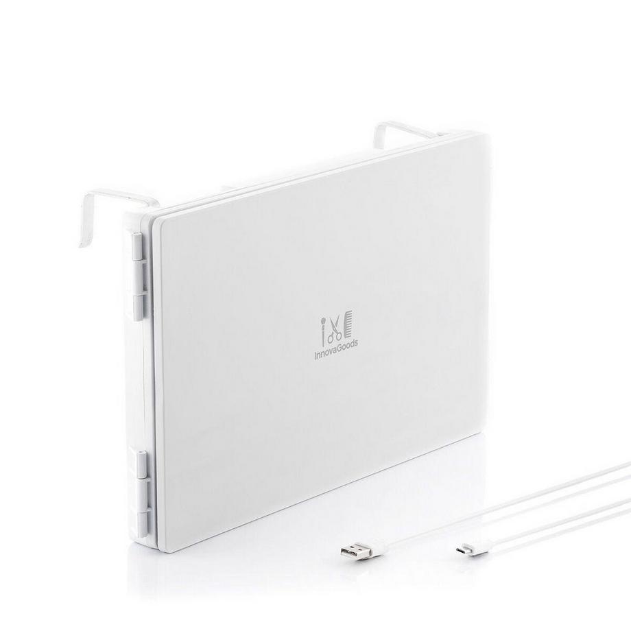 Northio  Specchio da bagno con LED - 360º SINE - Batteria al litio 