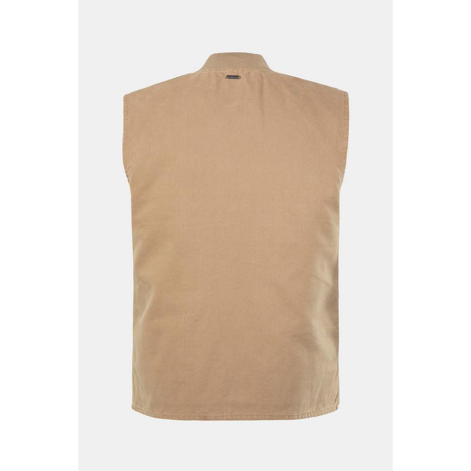 JP1880 Gilet in tela Collo College  